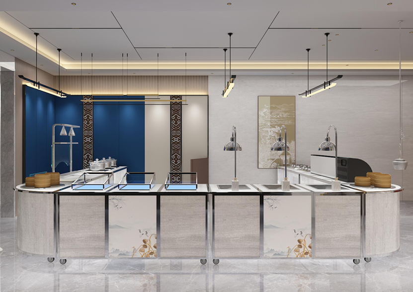 buffet station